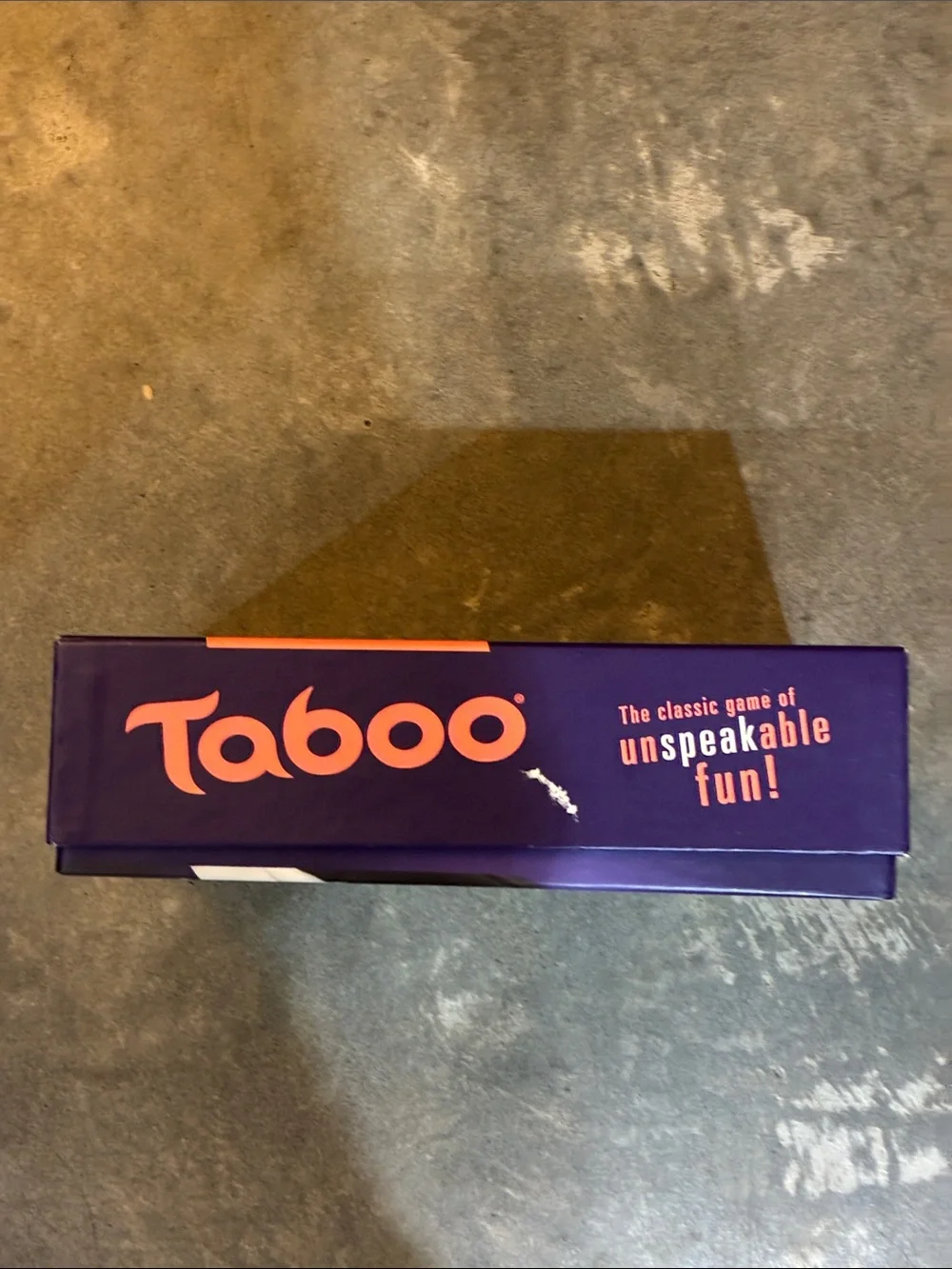 Taboo Game With Electronic Buzzer - Purple/Orange